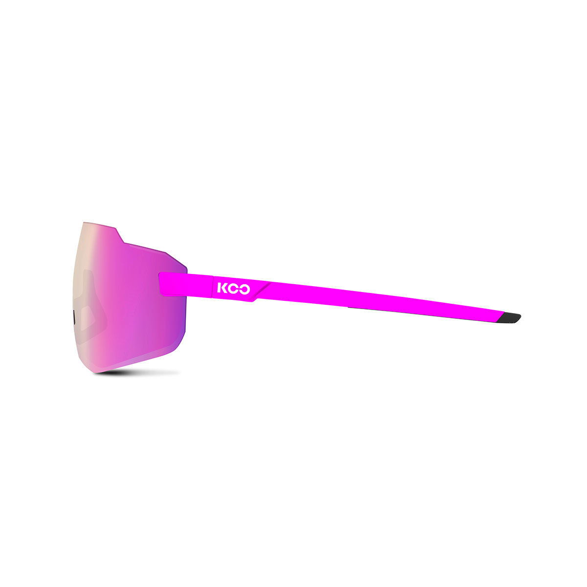 KOO SUPERNOVA Sport Zonnebril Paars met Pink Mirror Lens