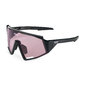 KOO SPECTRO Sport Zonnebril Zwart met Photochromic Pink Lens