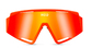 KOO SPECTRO Sport Zonnebril Fluo Oranje met Red Mirror Lens