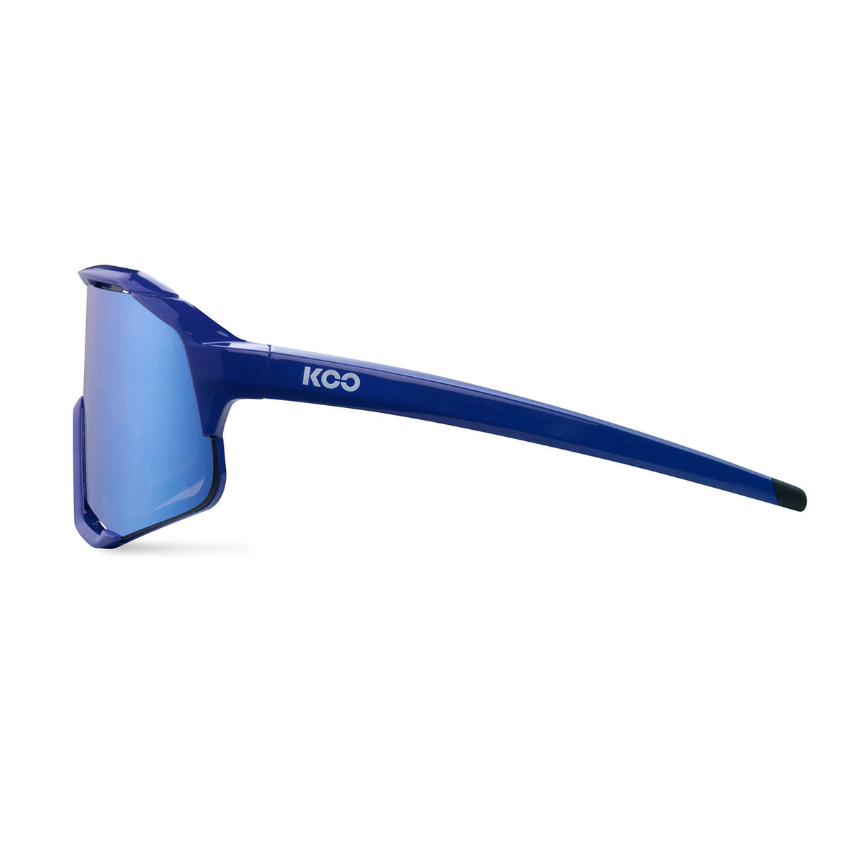 KOO DEMOS Sport Zonnebril Blauw met Turquoise Lens