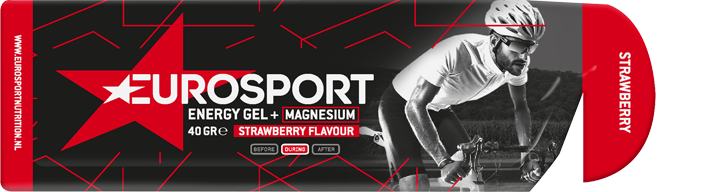 Eurosport Nutrition Energy Gel met Magnesium Aardbei 20 stuks