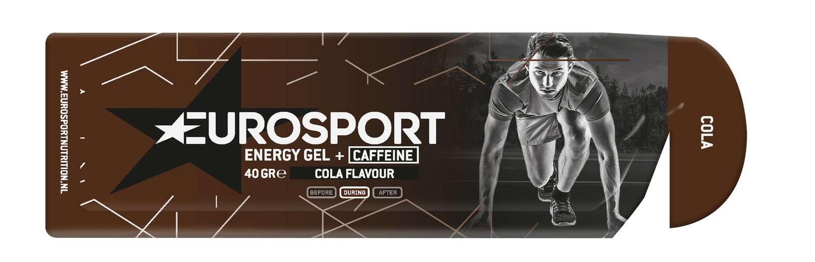 Eurosport Nutrition Energy Gel met Caffeine Cola 20 stuks