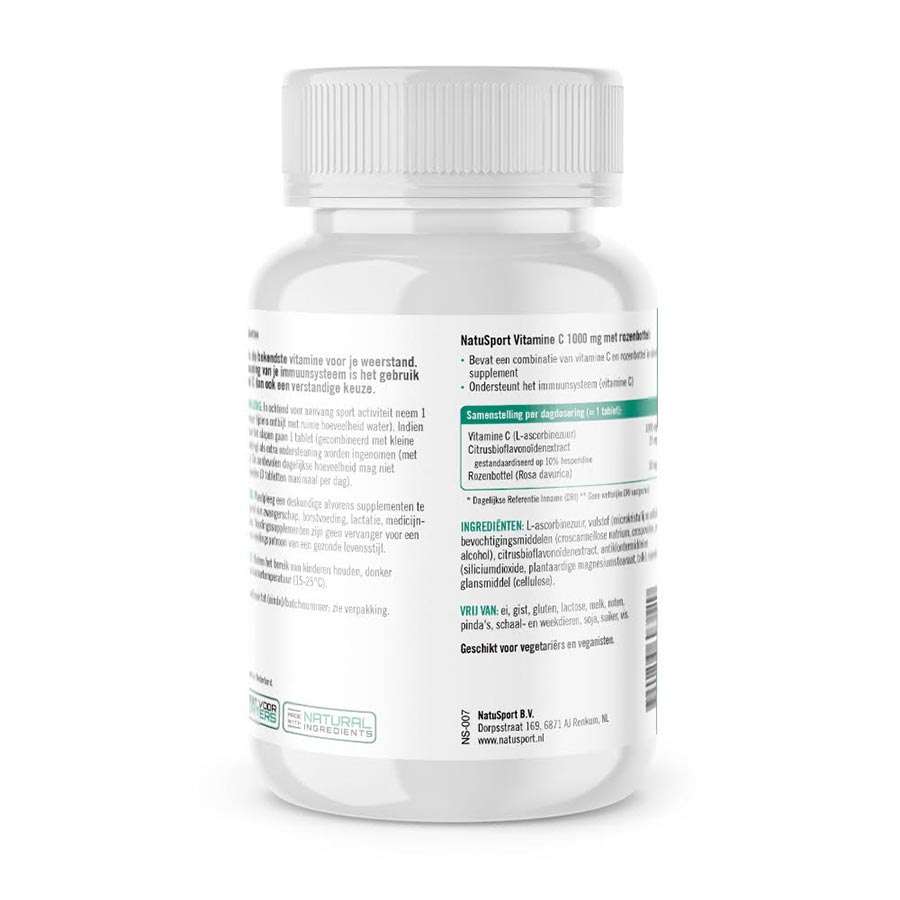 Natusport Vitamine C 180 Vega Tabletten