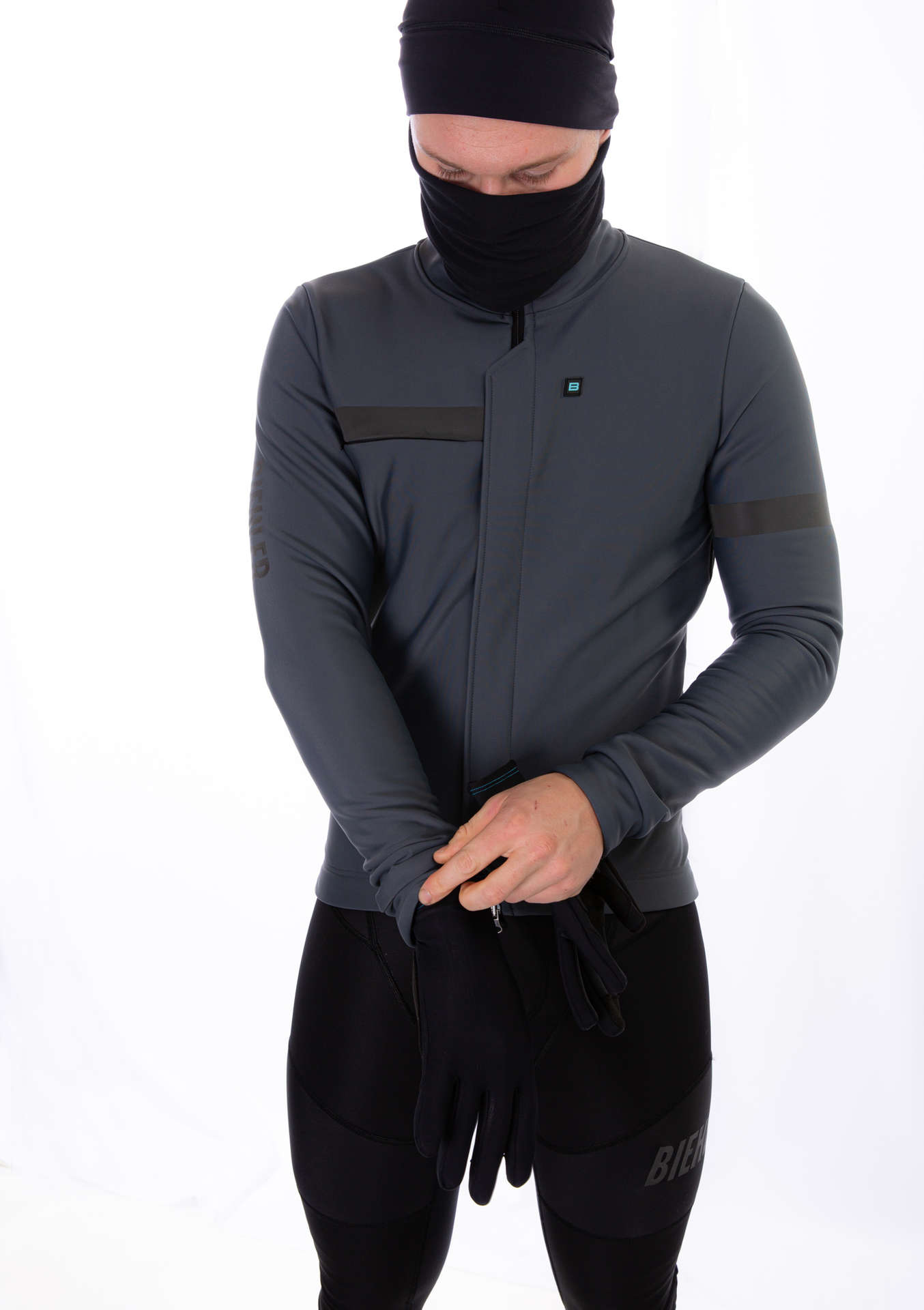 Assos TRAIL Spring/Fall MTB Fietsjack Zwart/Grijs Heren