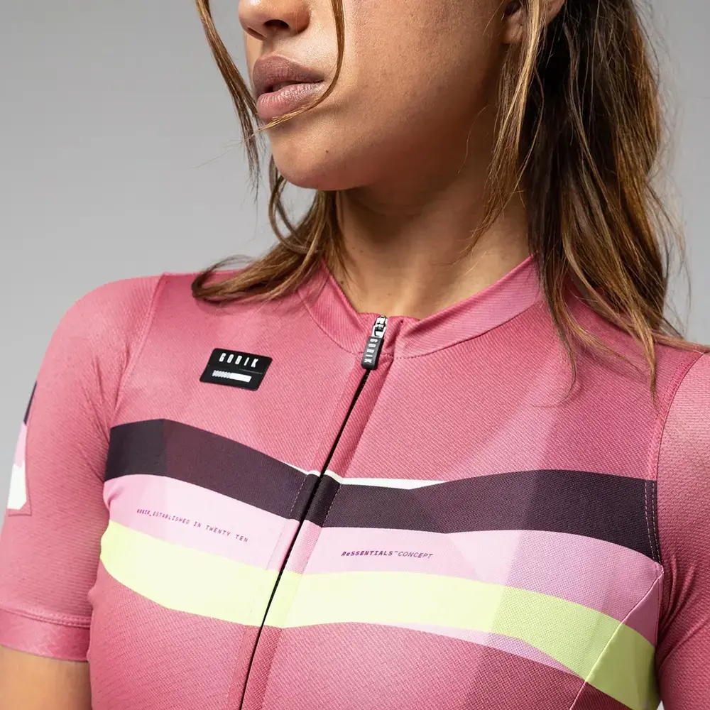 Gobik Stark Fietsshirt Korte Mouwen Roze Dames