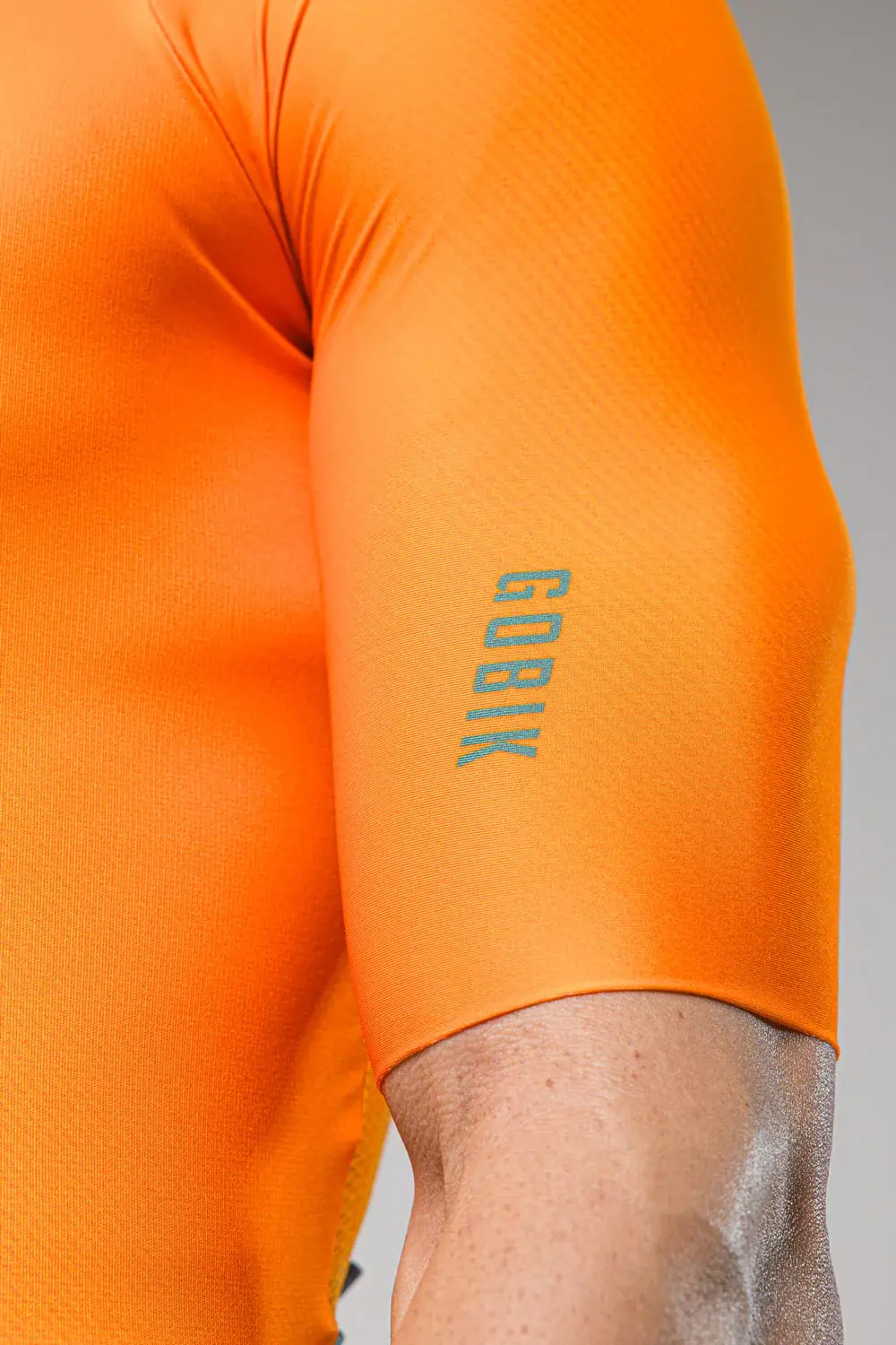 Gobik CX 3.0 Pro Fietsshirt Korte Mouwen Oranje/Groen