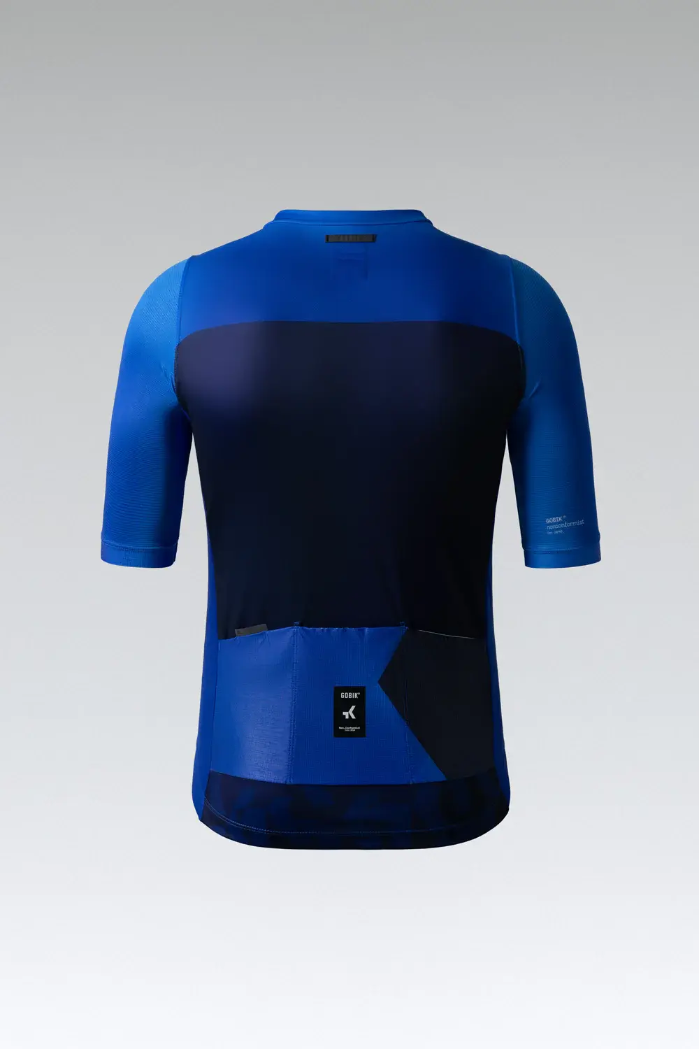 Gobik Stark Fietsshirt Korte Mouwen Blauw Heren