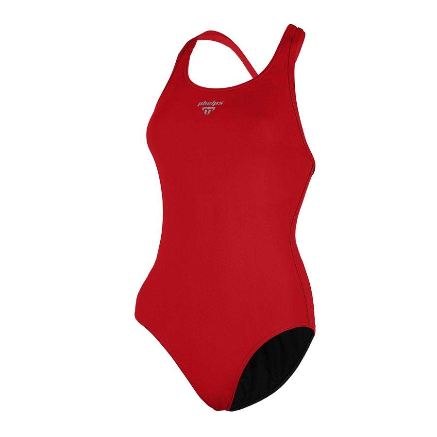 Phelps Solid Competition Back Badpak Rood Dames