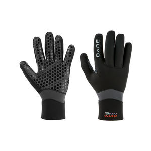 BARE 3mm Ultrawarmth Watersport Handschoenen Zwart