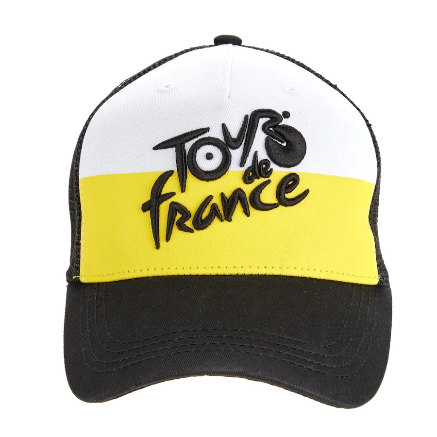 Tour de France Fan Podium Cap Zwart/Geel