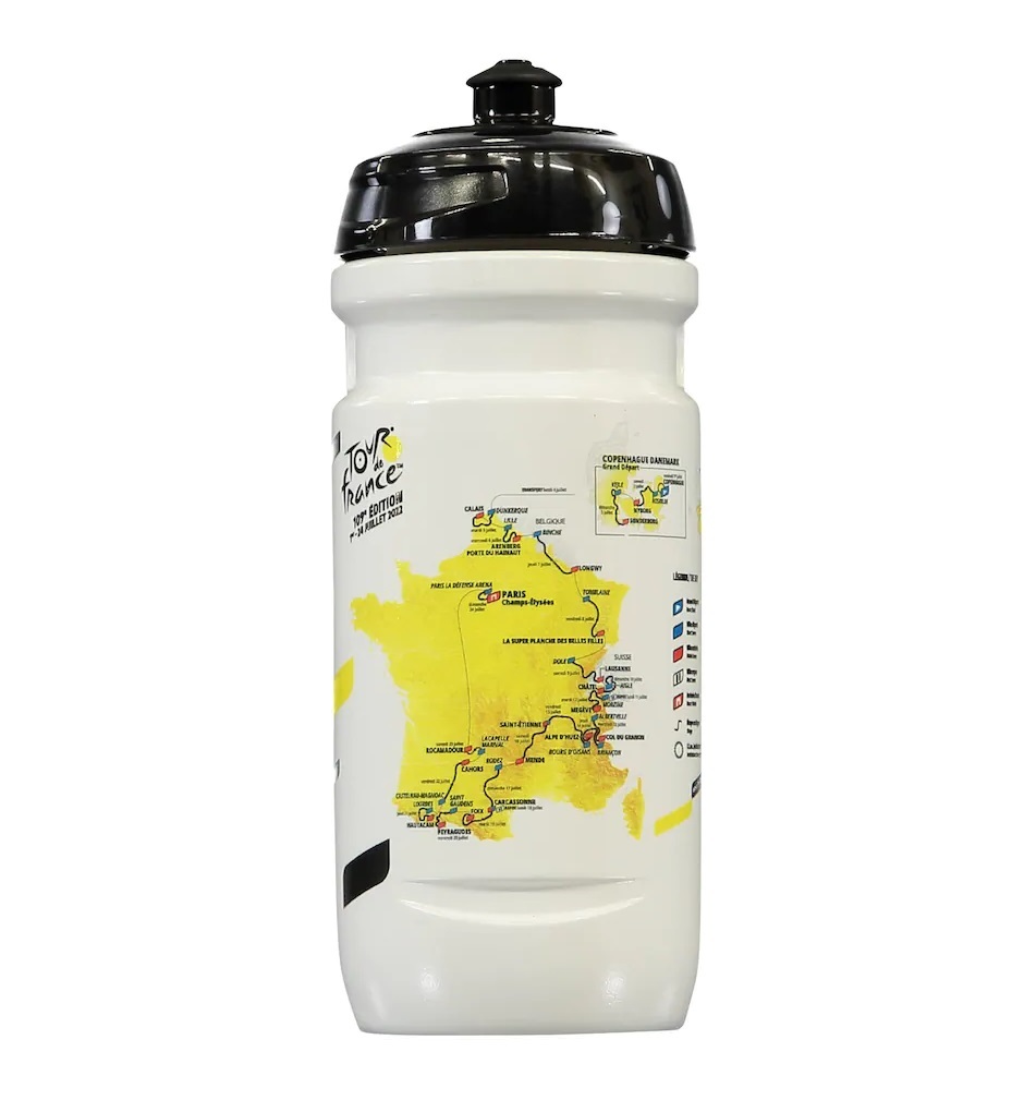 Elite Fly Bidon 750ml Tour De France czarny - triathlon | sklep