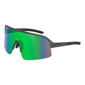 ppeeqq Model-I P R O Photochromic Fietsbril Donkergrijs met Groene Lens