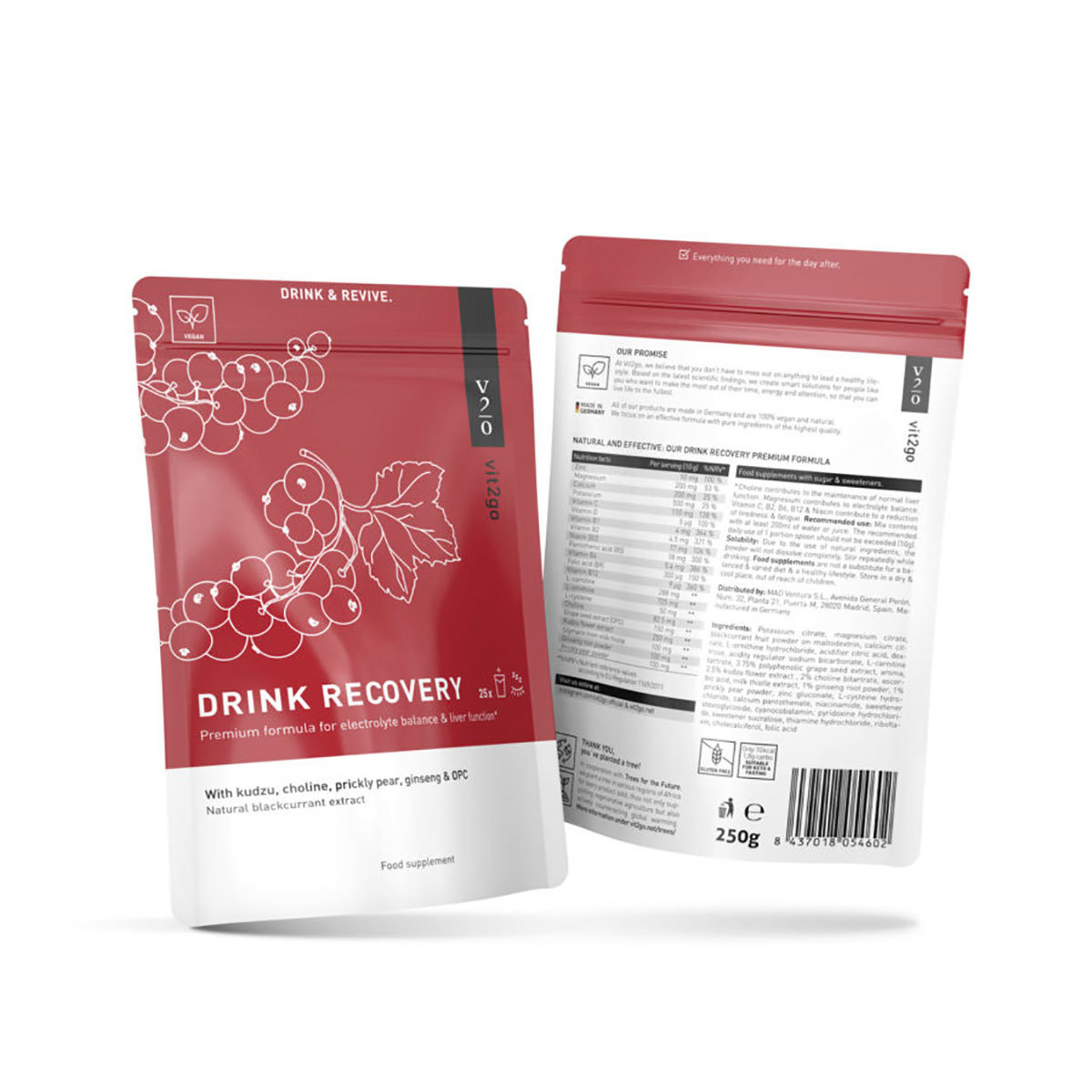 Vit2go Drink Recovery Doybag 25