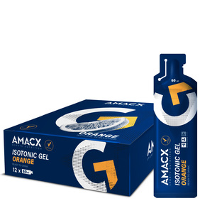 Amacx Isotonic Gel 60 ml Sinaasappel 12 stuks