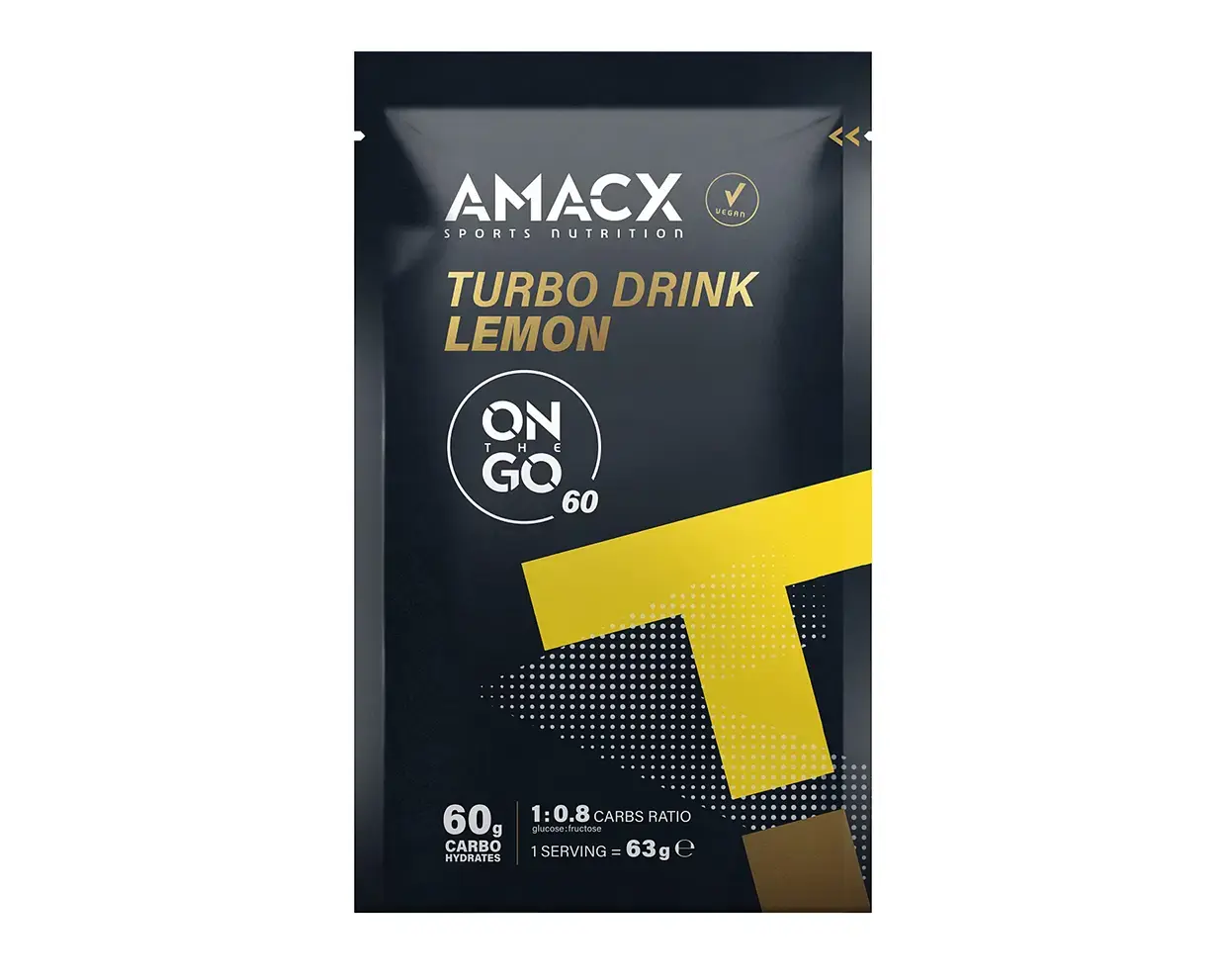 Amacx Turbo Drink On The Go Lemon 10 x 63 gram