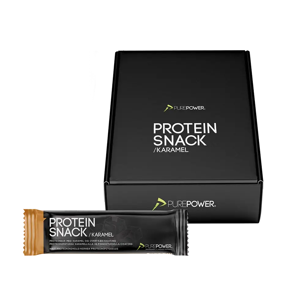 PurePower Protein Snack Caramel 12 Stuks