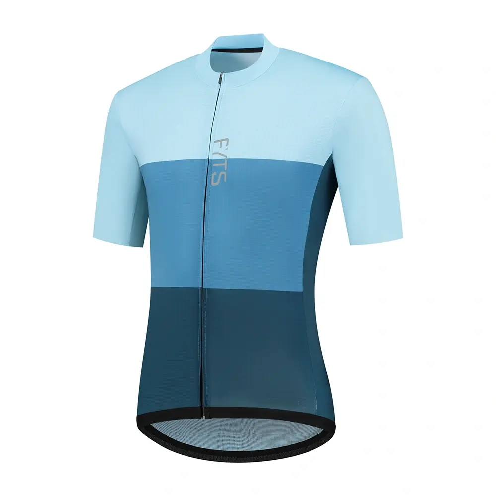 FYTS SNL Fietsshirt Korte Mouwen Blauw Heren koop je bij Futurumshop