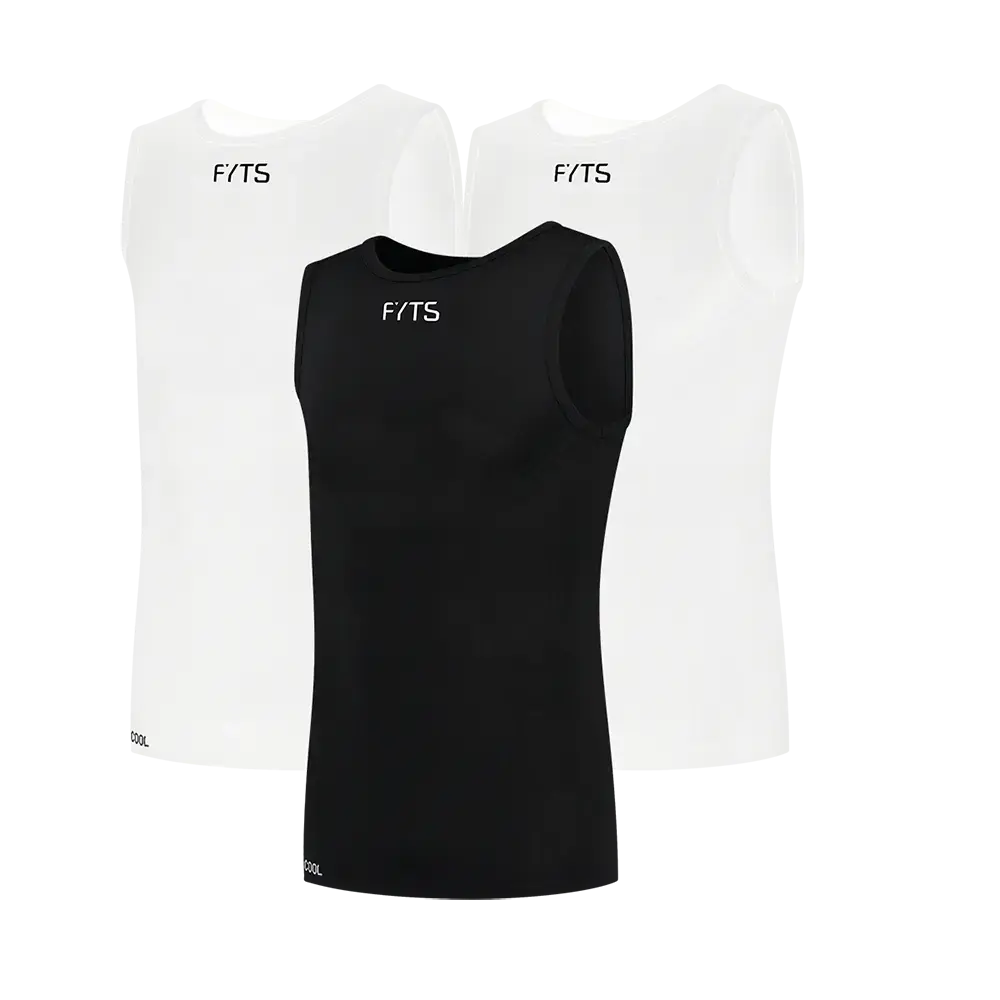 FYTS Cool Ondershirt Mouwloos Heren 3-Pack