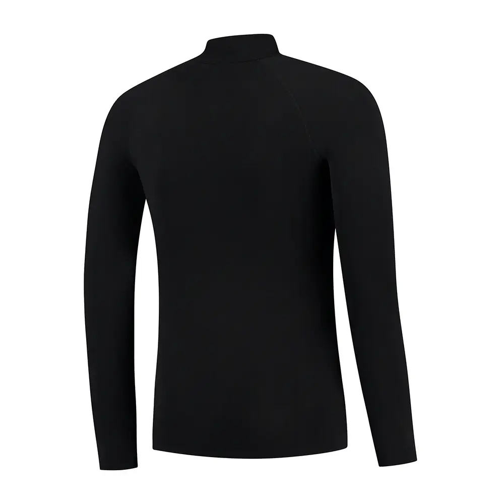 FYTS Thermo Ondershirt Lange Mouwen Zwart Heren