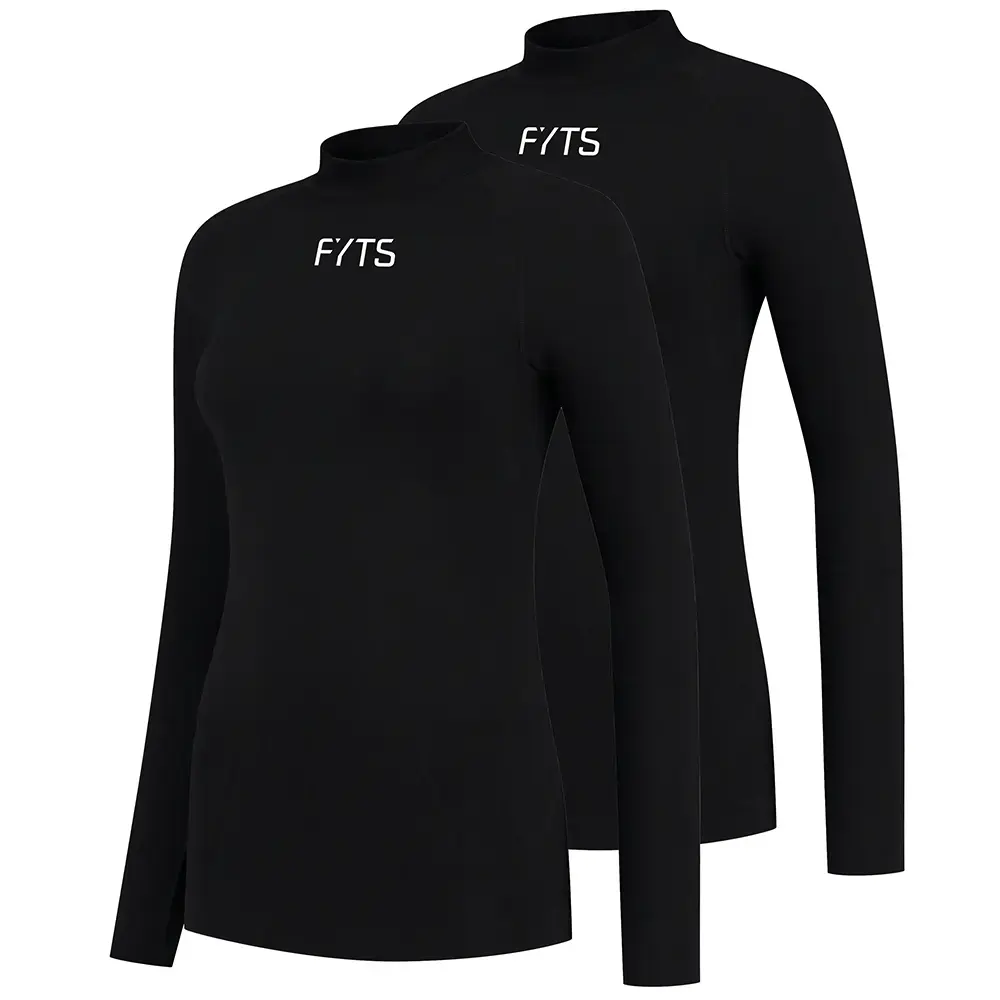 FYTS Thermo Ondershirt Lange Mouwen Dames 2-Pack