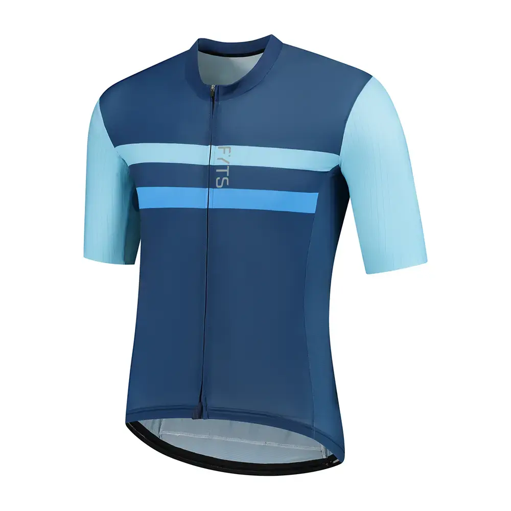 Fietsshirt blauw sale