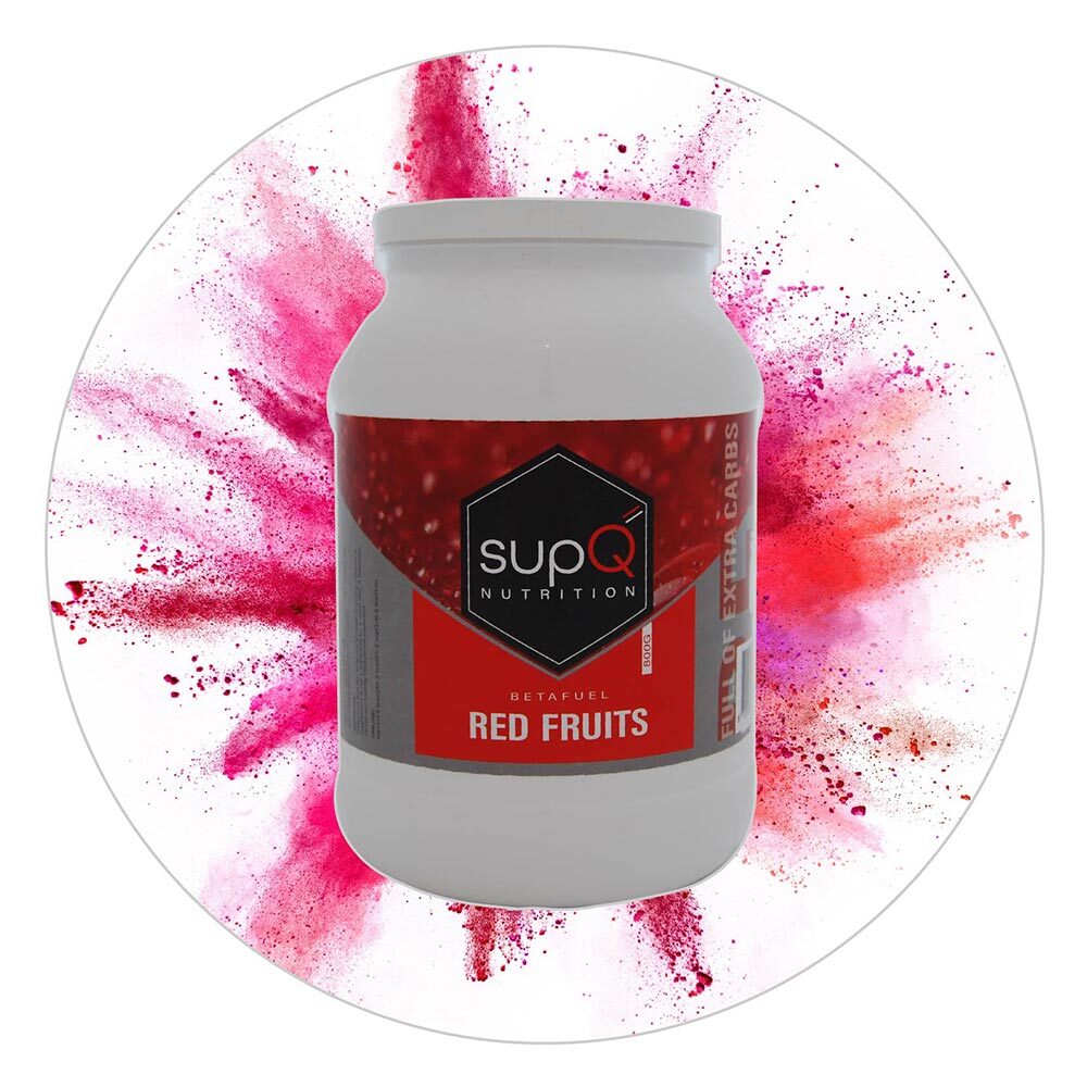 SupQ Beta Fuel Ultimate Isodrink Rode Vruchten 800 gram