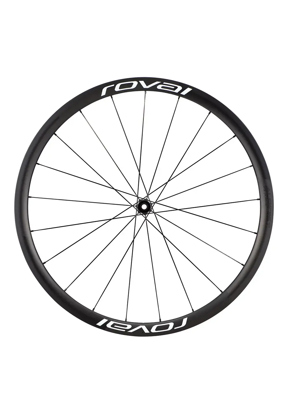 Roval Alpinist CLX II Carbon Tubeless Disc Race Voorwiel Carbon/Wit