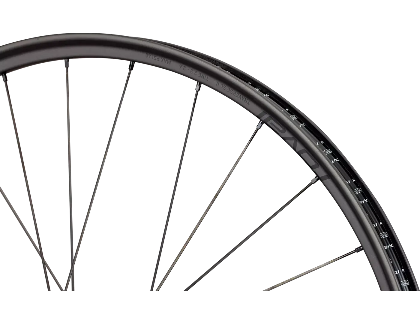 Roval Traverse SL II 29 6B Carbon Tubeless Disc MTB Voorwiel Zwart