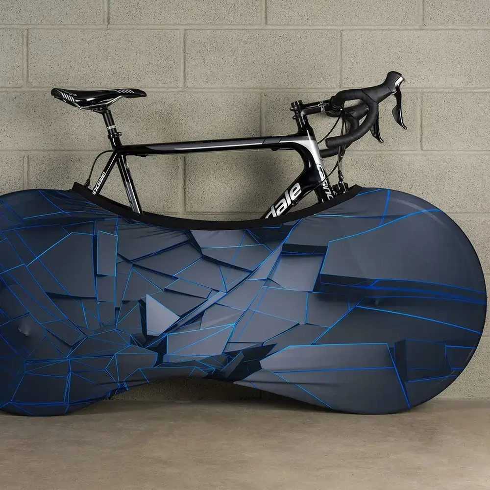 Velosock Bike Cover Matrix Grijs/Blauw