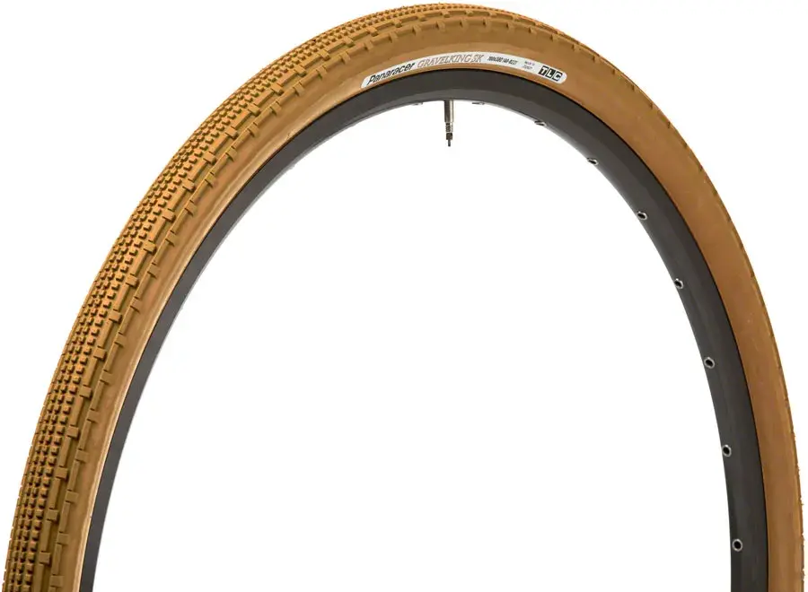 Pneu Gravel Panaracer Gravelking SS 700x43c - Noir - Tubeless Ready - Occasion Bon état