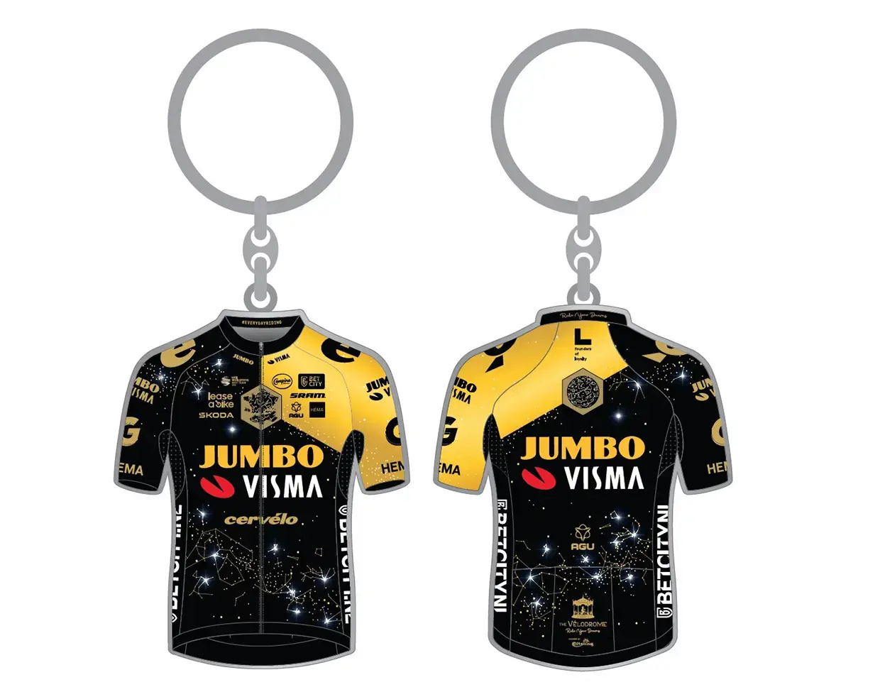 Jumbo-Visma Tour de France Sleutelhanger