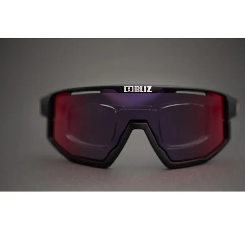 Bliz Vision Sport Zonnebril Mat Zwart met Red Multi Lens