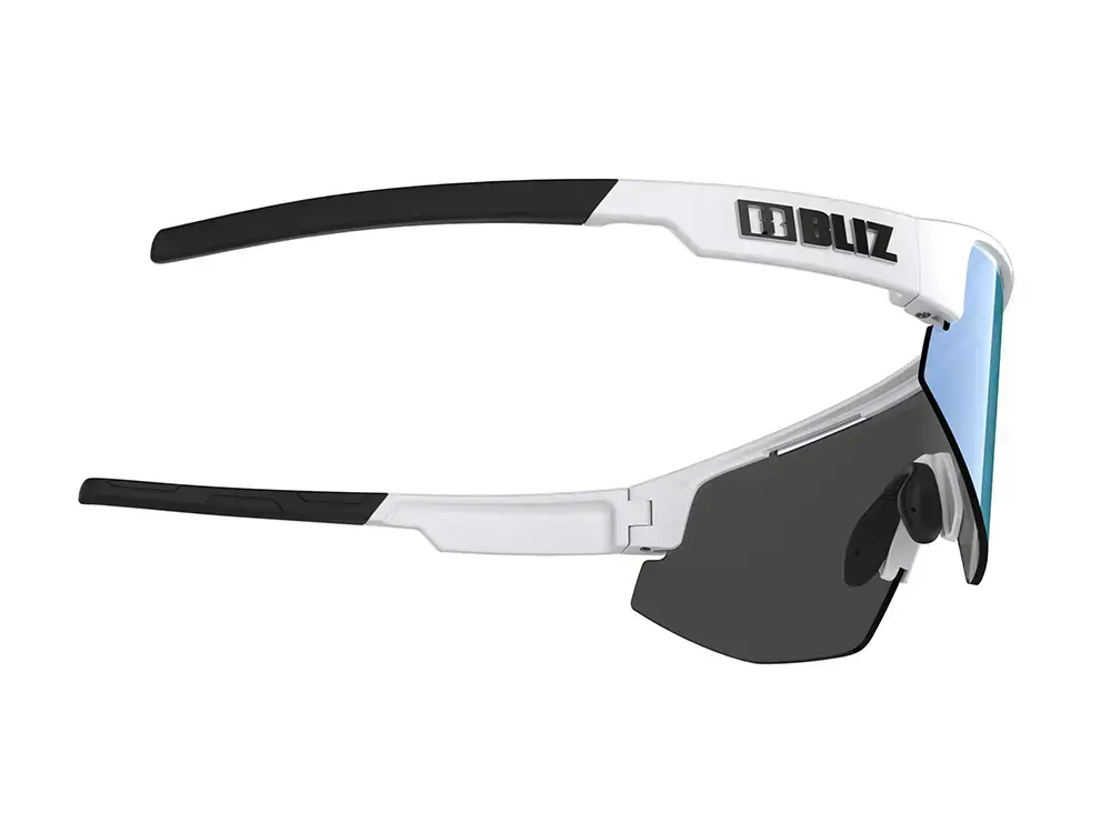Bliz Matrix Sport Zonnebril Wit met Blue Multi Lens