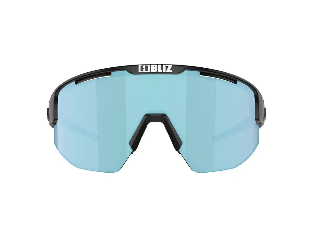 Bliz Matrix Sport Zonnebril Mat Zwart met Ice Blue Multi Lens
