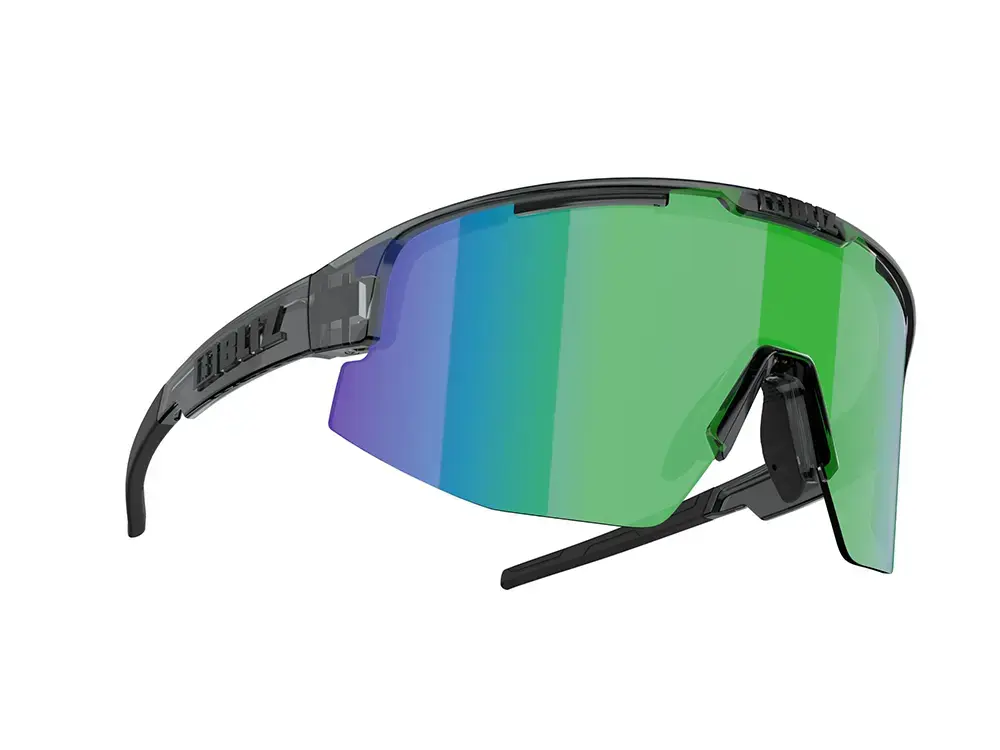 Bliz Matrix Sport Zonnebril Zwart met Green Multi Lens